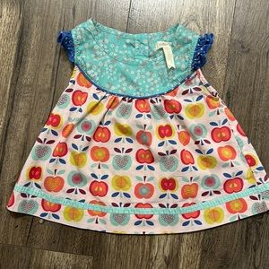 Matilda Jane apple top size 4